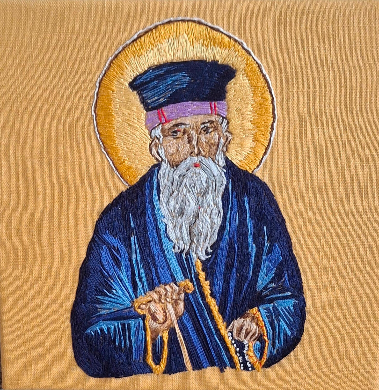 Saint Kosmas of Aitolos (2025) 20cm x 20cm